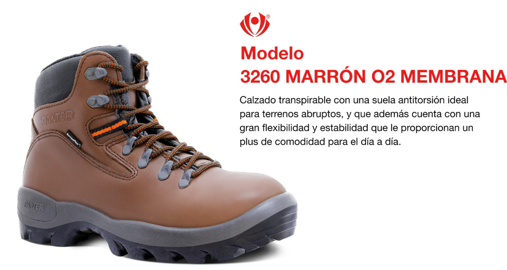 bota 3260 marrón o2 mebrana